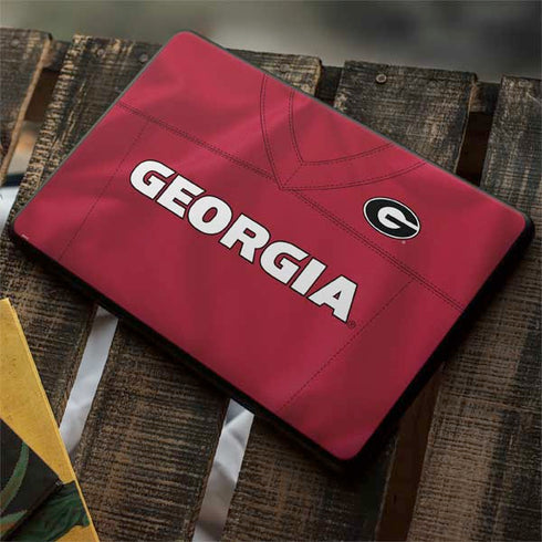 University of Georgia Red Jersey Google Pixelbook Go Skin